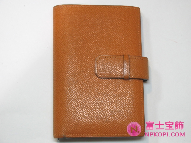 エルメスジュラⅡ二つ折り財布ルージュHERMES328031